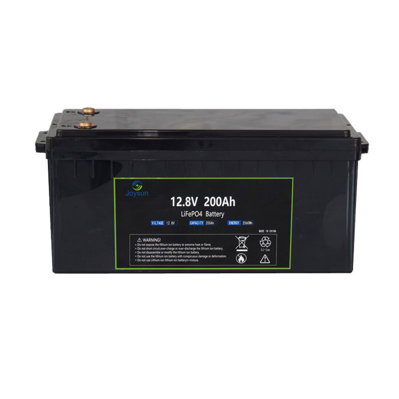 Bateria LFP 12,8 V 200 Ah 2560 Wh LiFePO4 Wbudowany BMS